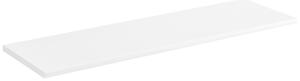 NÁSTENNÁ POLICA, biela s vysokým leskom, 90/1,8/28 cm Xora - Regály