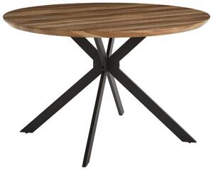 JEDÁLENSKÝ STÔL, čierna, farba duba, 120/76 cm MID.YOU - Stoly, Online Only
