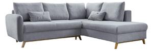 ROHOVÁ SEDAČKA, textil, svetlosivá MID.YOU - Sedačky, Online Only