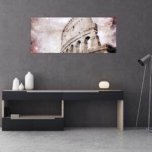 Obraz - Koloseum, Rím, Taliansko (120x50 cm)