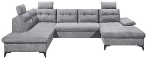 SEDACIA SÚPRAVA, textil, sivá MID.YOU - Sedačky, Online Only