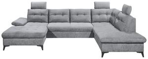 SEDACIA SÚPRAVA, textil, sivá MID.YOU - Sedačky, Online Only
