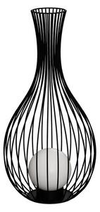 EGLO Fossombrone vonkajšia stojacia lampa, čierna