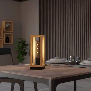 EGLO Nafferton stolová lampa z dreva
