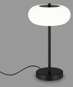 Stolová LED lampa Voco dotykový stmievač, čierna