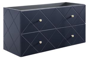 Kúpeľňová zostava ELEGANCE Blue Typ: Skrinka pod umývadlo Elegance blue 82-120-C-2S / 120 x 61 x 46 cm
