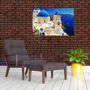 Obraz - Santorini, Grécko (90x60 cm)