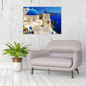 Obraz - Santorini, Grécko (70x50 cm)