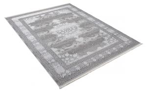 Kusový koberec Svaga sivo biely 80x150cm