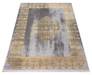 Kusový koberec Seba zlato sivý 80x200cm