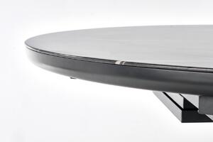 MEBLINE Rozkladací jedálenský stôl RICARDO šedý mramor