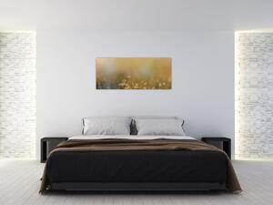 Obraz - Olejomaľba sedmokrások (120x50 cm)