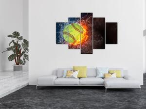 Obraz - Tenisová loptička (150x105 cm)