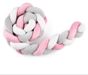 FEEDO FEEDO Mantinel pletený 180 cm Rose