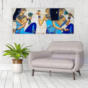 Obraz - Egyptské maľby (120x50 cm)
