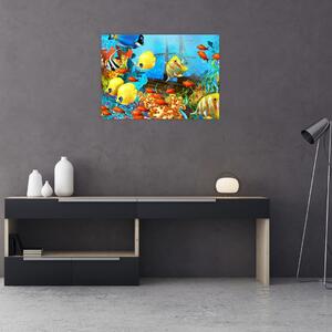 Obraz - Farebný koralový útes (70x50 cm)