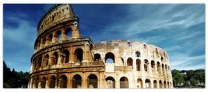 Obraz - Koloseum v Ríme, Taliansko (120x50 cm)