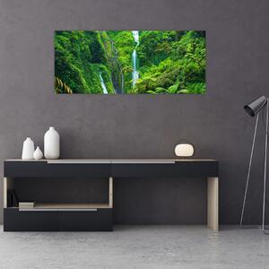Obraz - Vodopády Madakaripura, východná Java, Indonézia (120x50 cm)