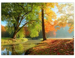 Obraz - Pokojná jesenná krajina (70x50 cm)