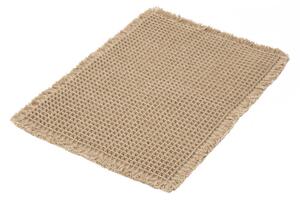 Kúpeľňový koberček VAFFELO naturálny 704383