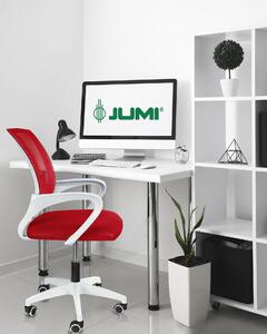 JUMI Kancelárska stolička bielo červená