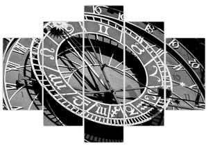 Obraz - Astronomické hodiny, Praha, Česká Republika (150x105 cm)