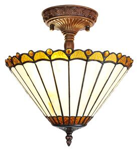 Lampa Tiffany stropná stropnica Ø29X30