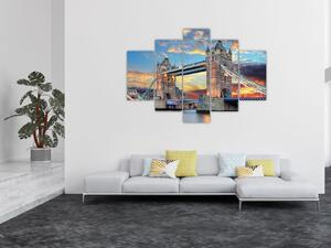 Obraz - Tower Bridge, Londýn, Anglicko (150x105 cm)