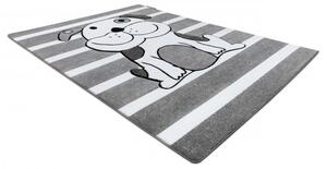 Dywany Łuszczów Detský kusový koberec Petit Puppy grey - 120x170 cm