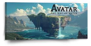 Sablio Obraz Avatar The Way of Water Plávajúci ostrov - 110x50 cm