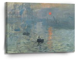 Sablio Obraz Impresia, východ slnka - Claude Monet - 90x60 cm