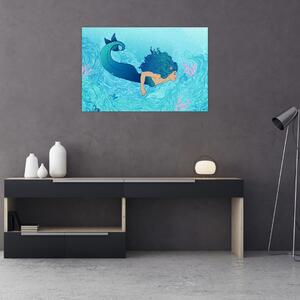 Obraz - Morská panna (90x60 cm)