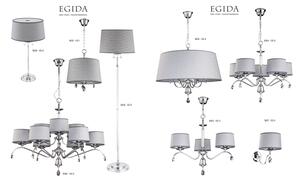 Jupiter 1604 - EG 5 CH - Krištáľový luster EGIDA 5xE27/60W
