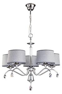 Jupiter 1604 - EG 5 CH - Krištáľový luster EGIDA 5xE27/60W