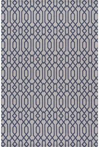 Koberec Casa Cotton 21421 sivý / granátový