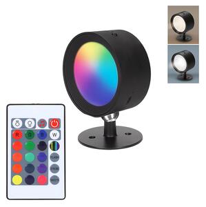 SOLIGHT LED nabíjací RGB svetlo, diaľkový ovládač, Li-Ion, USB-C