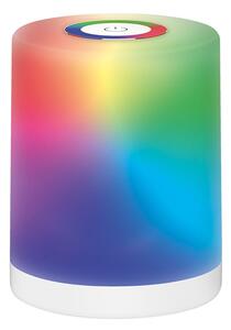 SOLIGHT LED nabíjací RGB lampáš, Li-Ion, USB-C