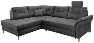 ROHOVÁ SEDAČKA, textil, antracitová Livetastic - Sedačky, Online Only