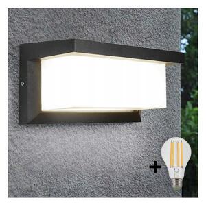 LED Vonkajšie nástenné svietidlo NEELY 1xE27/9W/230V 4000K IP54 antracit