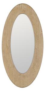 Nástenné zrkadlo s rámom z kameňa 60x120 cm Piedra – Ixia
