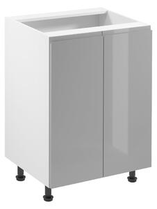Kuchynská skrinka ASPEN II D60 -biela/sivá