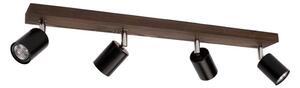 Spot-Light DO2911456 - Stropné bodové svietidlo MANARA 4xGU10/5W/230V borovica