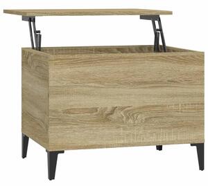 Konferenčný stolík dub sonoma 60x44,5x45 cm spracované drevo
