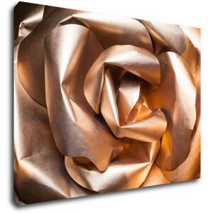 Impresi Obraz Abstrakt zlatá ruža - 70 x 50 cm