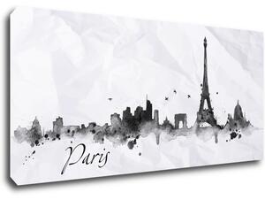 Impresi Obraz Paríž panorama - 90 x 40 cm