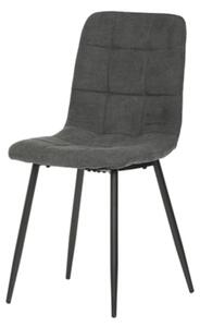 Jedálenská stolička Autronic 44x89 cm sivá látka CT-281 GREY2