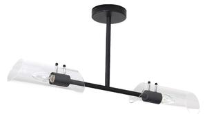 Rabalux 75028 - Kúpeľňový luster na tyči TEODORO 2xE14/12W/230V IP44 čierna