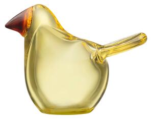 Iittala Vtáčik Toikka Flycatcher, žlto-oranžový
