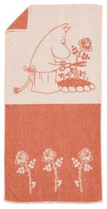Arabia Uterák Moominmamma 70x140, béžovo-červený