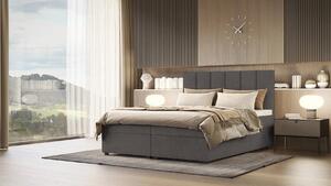 Kontinentálna posteľ DELTA 4 - 180x200, sivá